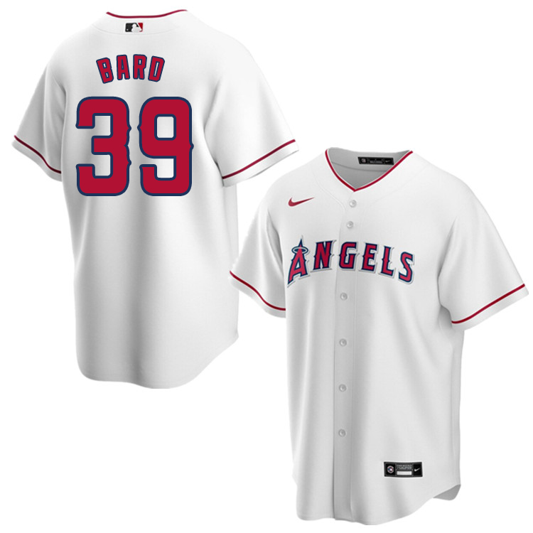 Nike Men #39 Luke Bard Los Angeles Angels Baseball Jerseys Sale-White